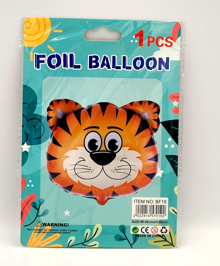 Balon foliowy Tygrys 49x49cm Safari