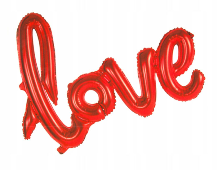 Balon foliowy „LOVE”- 102x65cm