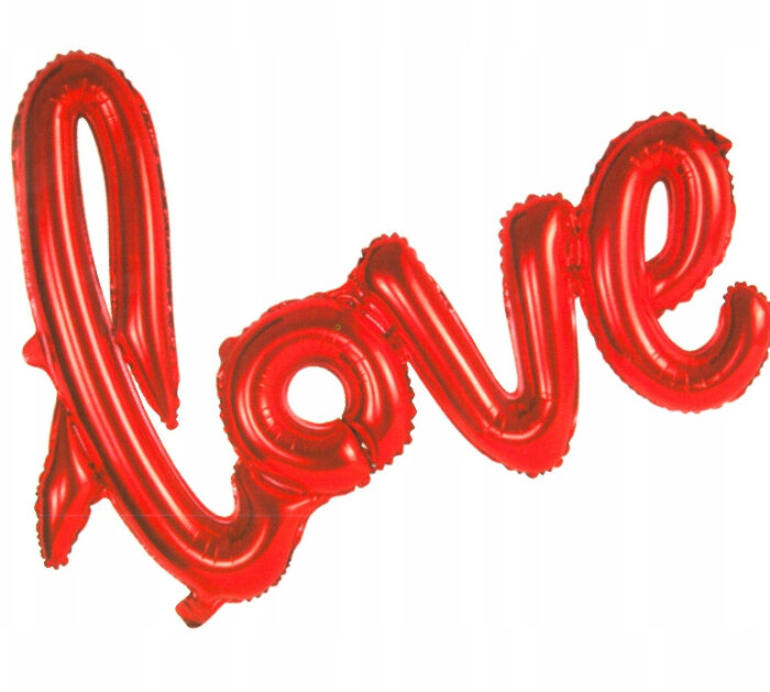 Balon foliowy „LOVE”- 102x65cm